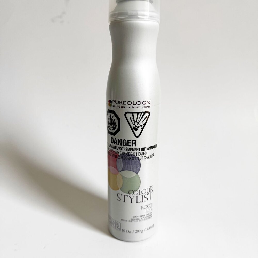 Pureology COLOUR STYLIST Root Lift Spray Hair Mousse 10 Oz. New & Rare! - Picture 2 of 6